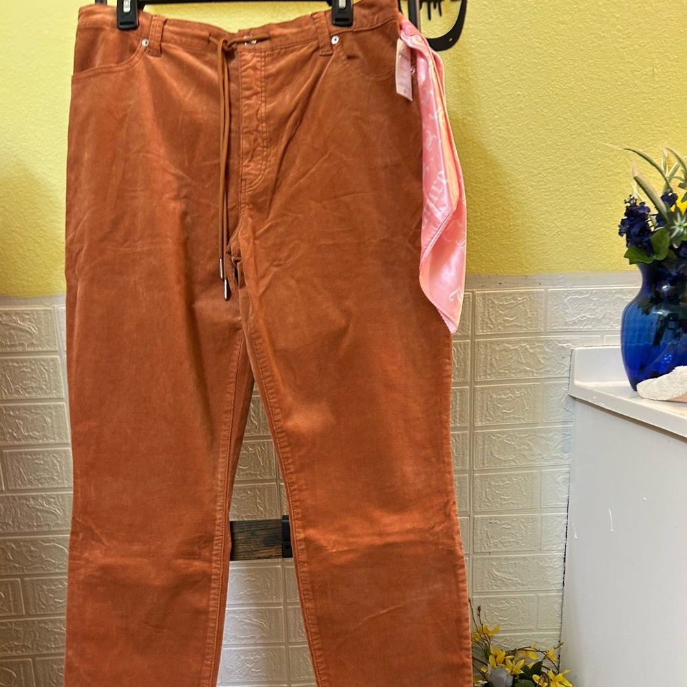 Juicy Couture women’s Rust Corduroy Pants